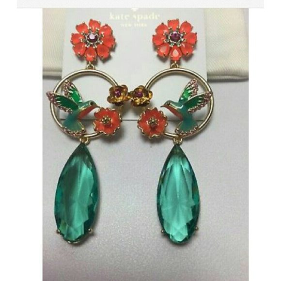 Kate s page hummingbird statement stud earringsNWT - Picture 1 of 3